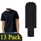 Gildan Softstyle CVC Blank Crewneck Cricut T-Shirt, Black DIY Multipack Shirt